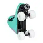 CHAYA Bliss Turquoise Adjustable Kids Quad Skates - Image 4