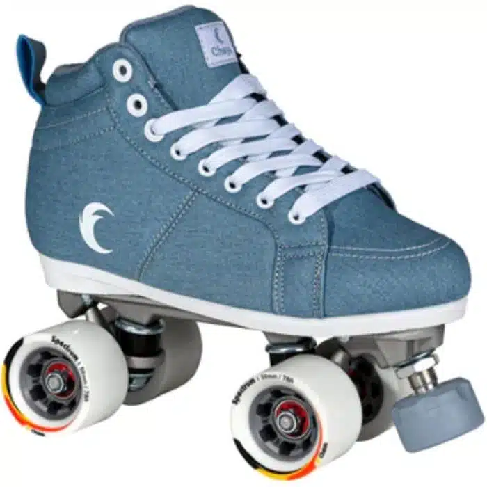 CHAYA Denim Roller Skates - Blue - Image 2