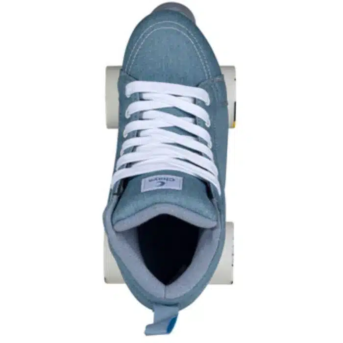 CHAYA Denim Roller Skates - Blue - Image 4