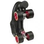 CHAYA Derby Emerald Hard Quad Roller Skates - Black - Image 3
