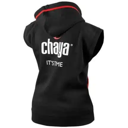 CHAYA Γιλέκο με κουκούλα - Μαύρο.