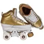 CHAYA Kismet Barbiepatin Quad Roller Skates - Gold - Image 8