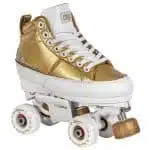 CHAYA Kismet Barbiepatin Quad Roller Skates - Gold - Image 2