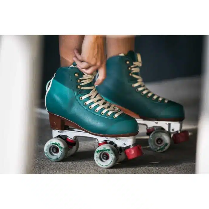 CHAYA Melrose Premium Juniper Green Quad Roller Skates - Image 8