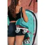 CHAYA Melrose Premium Juniper Green Quad Roller Skates - Image 9