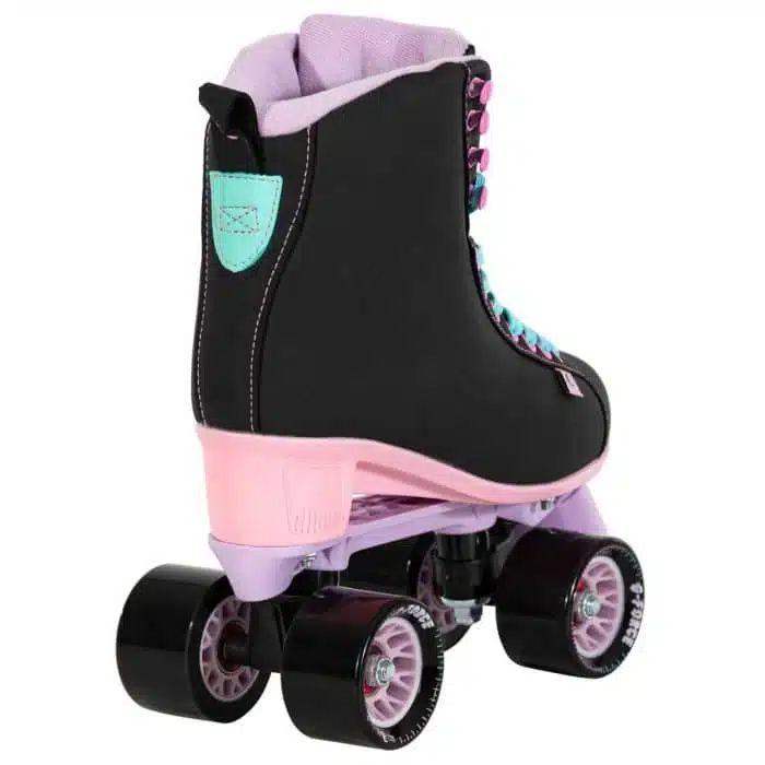 CHAYA Melrose Quad Roller Skates - Black/Pink - Image 3