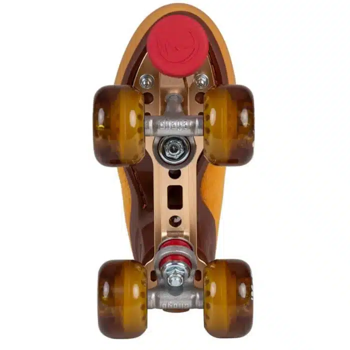 CHAYA Melrose Premium Maple Syrup Quad Roller Skates - Orange - Image 5
