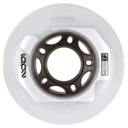 IQON Access 72 Natural 4-pack Ροδάκια 72χιλ./85Α - Διαφανές Μαύρο/Φυσικό.