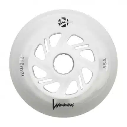 LUMINOUS Ροδάκια Led 110χιλ./85A (3αδα) - Λευκό.