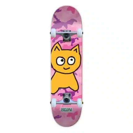 MEOW Big Cat Complete Τροχοσανίδα 7.25" - Ροζ/Καμουφλάζ