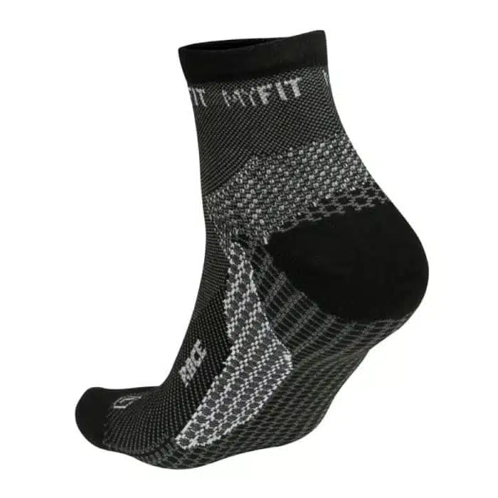 MYFIT Skating Socks Race Κάλτσες - Μαύρο/Γκρι.