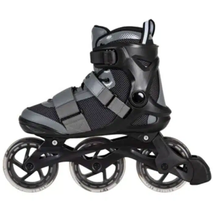 PLAYLIFE gt black-grey 110 sport style fitness πατίνια μαύρα-γκρι.