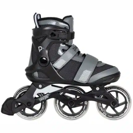PLAYLIFE gt black-grey 110 sport style fitness πατίνια μαύρα-γκρι.