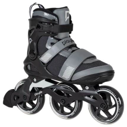 PLAYLIFE gt black-grey 110 sport style fitness πατίνια μαύρα-γκρι.