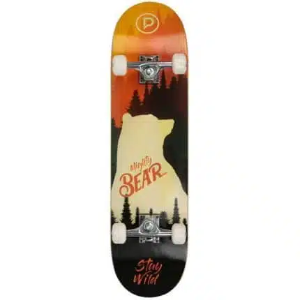 PLAYLIFE Mighty Bear Πλήρης Τροχοσανίδα - Πορτοκαλί/Μαύρο.