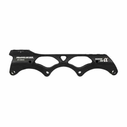 POWERSLIDE Alpha Mag 76 Flat 231χιλ. Άξονες - Μαύρο.