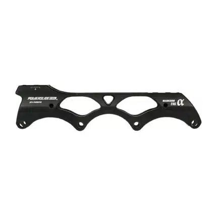 POWERSLIDE Alpha Mag 76 Flat 231χιλ. Άξονες - Μαύρο.