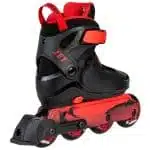 POWERSLIDE Jet Black adj. Πατίνια Αυξομειούμενα - Μαύρο.