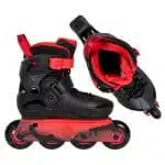POWERSLIDE Jet Black adj. Πατίνια Αυξομειούμενα - Μαύρο.
