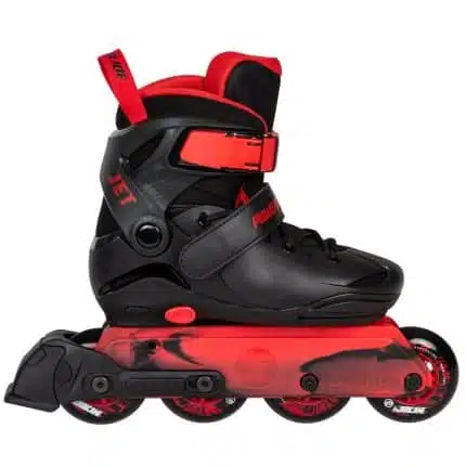 POWERSLIDE Jet Black adj. Πατίνια Αυξομειούμενα - Μαύρο.