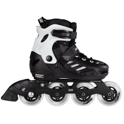 POWERSLIDE Khaan Junior SQD Black Adj. πατίνια - Μαύρο/Λευκό.