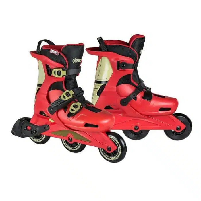 Powerslide Inline Skates Kids Adjustable Marvel Wave Iron Man - Image 3