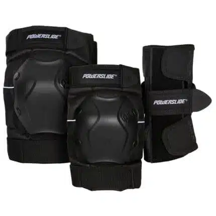 POWERSLIDE Standard Black Set Προστατευτικά - Μαύρο.