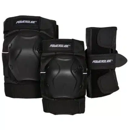 POWERSLIDE Standard Men Set Προστατευτικά - Μαύρο.
