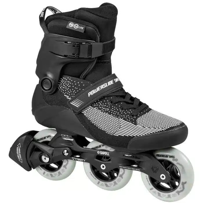 POWERSLIDE Swell Lite Black 100 Πατίνια (δείγμα) - Μαύρο.
