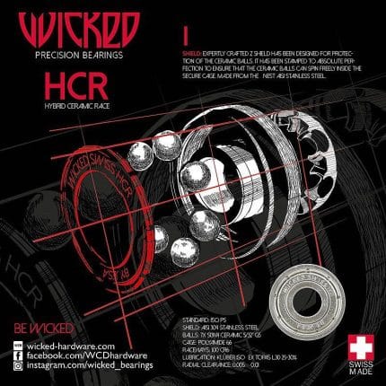 POWERSLIDE Swiss HCR by Jesa Ρουλεμάν - Ασημί.