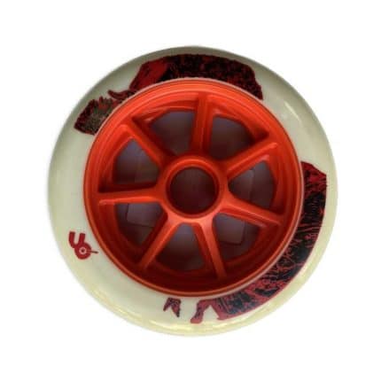 POWERSLIDE Τ-Rex 125χιλ/86Α Ροδάκια - Λευκό.