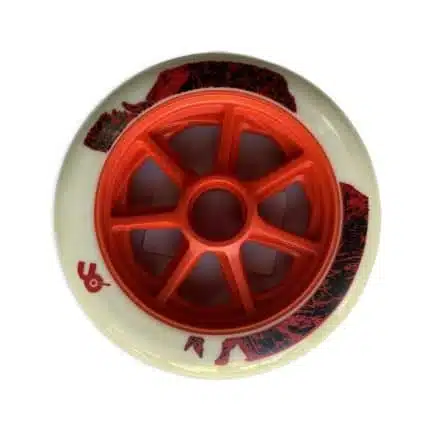 POWERSLIDE Τ-Rex 125χιλ/86Α Ροδάκια - Λευκό.