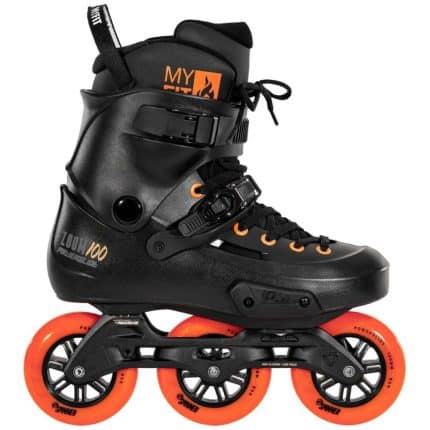 POWERSLIDE Zoom Trinity Rental 100, Inline Skates - Μαύρο.