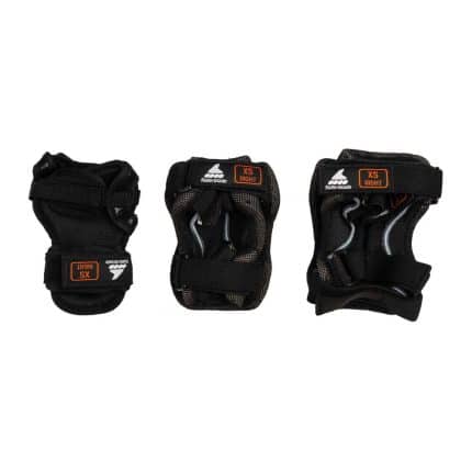 ROLLERBLADE Παιδικά Προστατευτικά 3τμχ - Μαύρο.