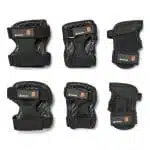 ROLLERBLADE evo pro gear junior 3 pack παιδικά προστατευτικά μαύρα.