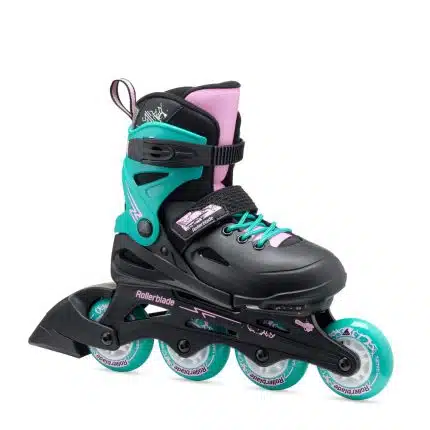 ROLLERBLADE Fury Αυξομειούμενα Πατίνια - Μαύρο/Πράσινο.