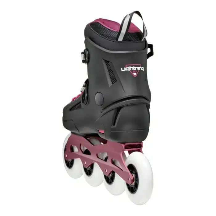 ROLLERBLADE Lightning 90 W Inline Skates - Black/Sangria - Image 4