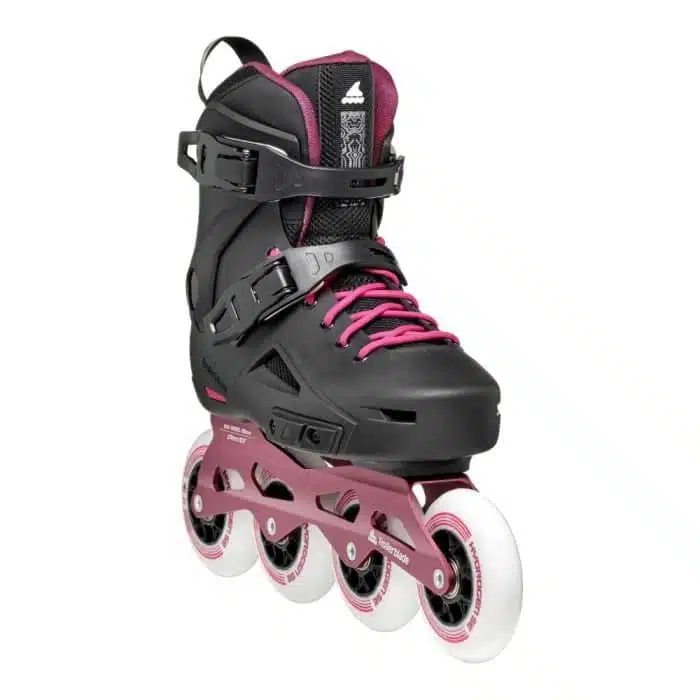 ROLLERBLADE Lightning 90 W Inline Skates - Black/Sangria - Image 6