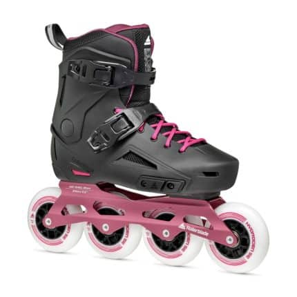 ROLLERBLADE lightning 90 w urban πατίνια μαύρα-σανγκρία.