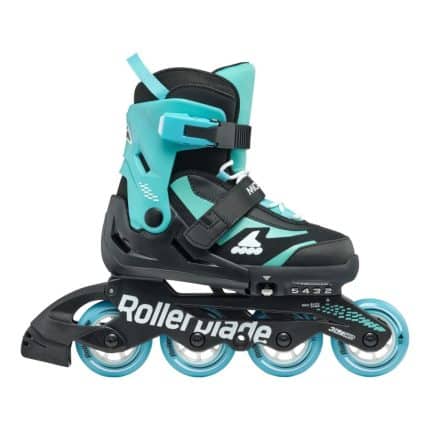 ROLLERBLADE Microblade Αυξομειούμενα Πατίνια - Μαύρο/Γαλάζιο.