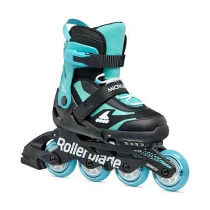 ROLLERBLADE Microblade Αυξομειούμενα Πατίνια - Μαύρο/Γαλάζιο.