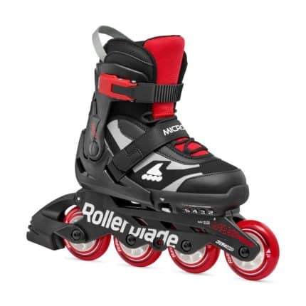 ROLLERBLADE Microblade Αυξομειούμενα Πατίνια - Μαύρο/Κόκκινο.