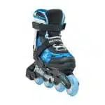 ROLLERBLADE Microblade SL Inline Skates - Black/Sky Blue - Image 6
