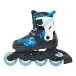 ROLLERBLADE Microblade SL Inline Skates - Black/Sky Blue - Image 3