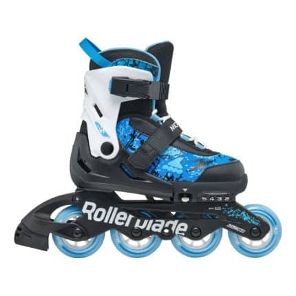ROLLERBLADE Microblade SL παιδικά πατίνια αυξομειούμενα - Μαύρο/Μπλε.