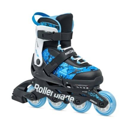 ROLLERBLADE Microblade SL παιδικά πατίνια αυξομειούμενα - Μαύρο/Μπλε.