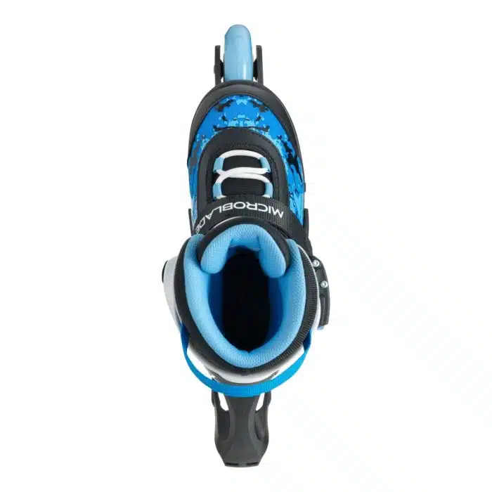 ROLLERBLADE Microblade SL Inline Skates - Black/Sky Blue - Image 5