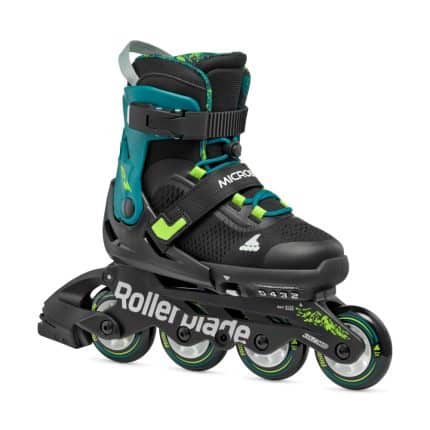 ROLLERBLADE microblade SL πατίνια παιδικά Μαύρο Λάιμ.