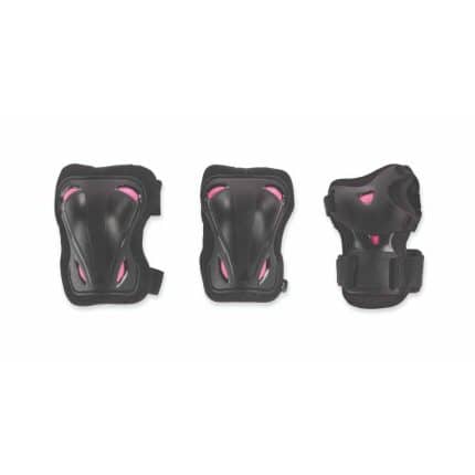 ROLLERBLADE Skate Gear W 3Pack Γυναικεία Προστατευτικά - Μαύρο/Ροζ.