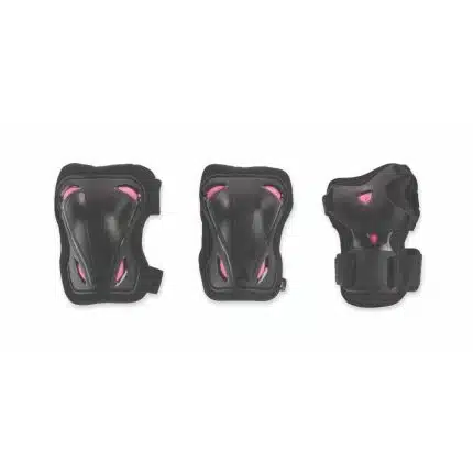 ROLLERBLADE Skate Gear W 3Pack Γυναικεία Προστατευτικά - Μαύρο/Ροζ.